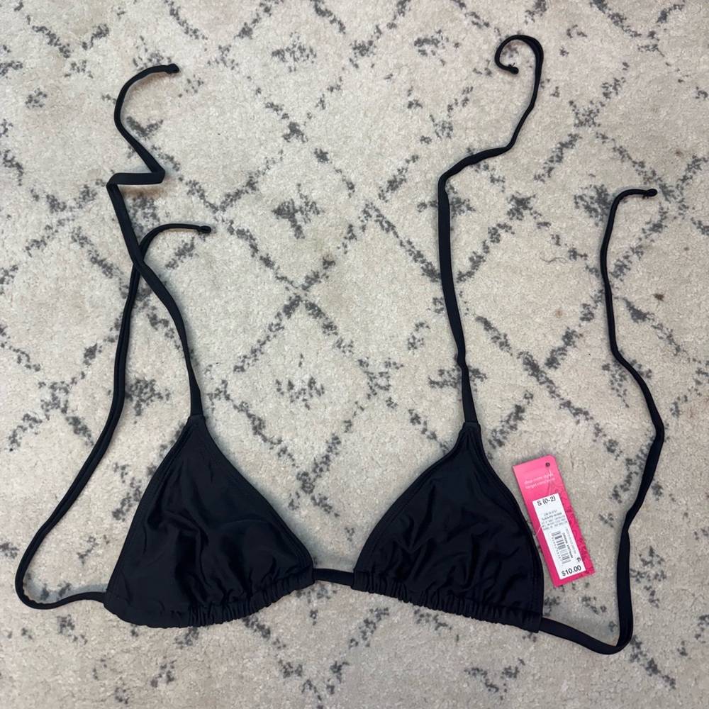 Black Xhilaration bikini top